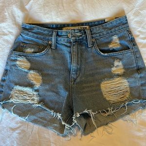 Lover + Friends high waisted mom shorts size 27